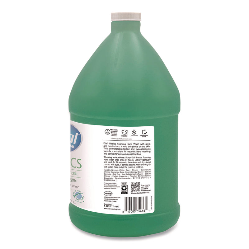 Basics Foaming Hand Wash, Unscented, 1 gal Refill Bottle (DIA1700035438) Each