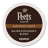 Peet's Coffee & Tea® Major Dickason's Blend K-Cups, 0.44 oz, 88/Carton (GMT65470) Case of 88