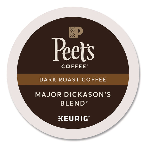 Peet's Coffee & Tea® Major Dickason's Blend K-Cups, 0.44 oz, 88/Carton (GMT65470) Case of 88