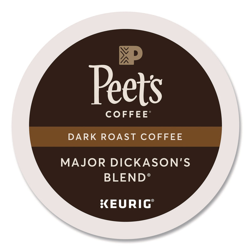 Peet's Coffee & Tea® Major Dickason's Blend K-Cups, 0.44 oz, 88/Carton (GMT65470) Case of 88
