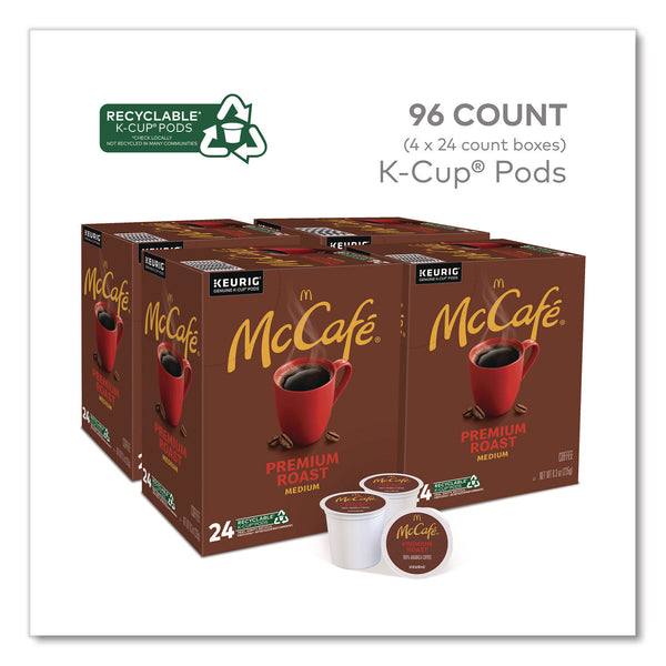 McCafe® Premium Roast K-Cup, 0.35 oz, 24/Box, 4 Boxes/Carton (GMT080375CT) Case of 96