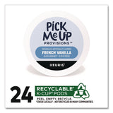 Pick Me Up Provisions™ French Vanilla Coffee K-Cups, 24/Box (PIE24382842) Box of 24