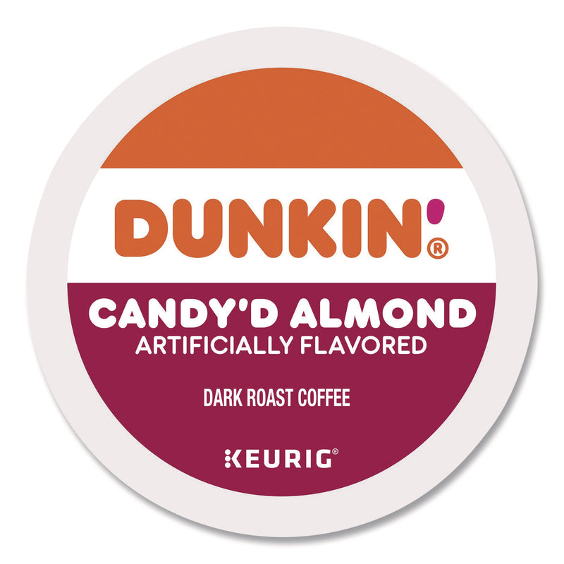 Dunkin'® Candy'd Almond Coffee K-Cups, 0.35 oz, 22/Box (GMT5000375651) Box of 22