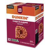 Dunkin'® Candy'd Almond Coffee K-Cups, 0.35 oz, 22/Box (GMT5000375651) Box of 22