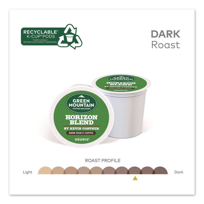 Green Mountain Coffee® Horizon Blend by Kevin Costner Coffee K-Cups, 0.37 oz, 24/Box (GMT5000379575) Box of 24