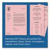 Hammermill® Colors Print Paper, 24 lb Bond Weight, 8.5 x 11, Pink, 500/Ream (HAM104463RM) 1 RM