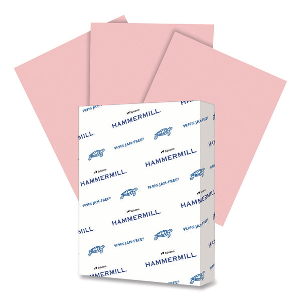 Hammermill® Colors Print Paper, 24 lb Bond Weight, 8.5 x 11, Pink, 500/Ream (HAM104463RM) 1 RM