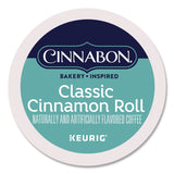 Cinnabon Classic Cinnamon Roll Coffee K-Cups, 0.33 oz, 48/Box (KEU24297522) Box of 48