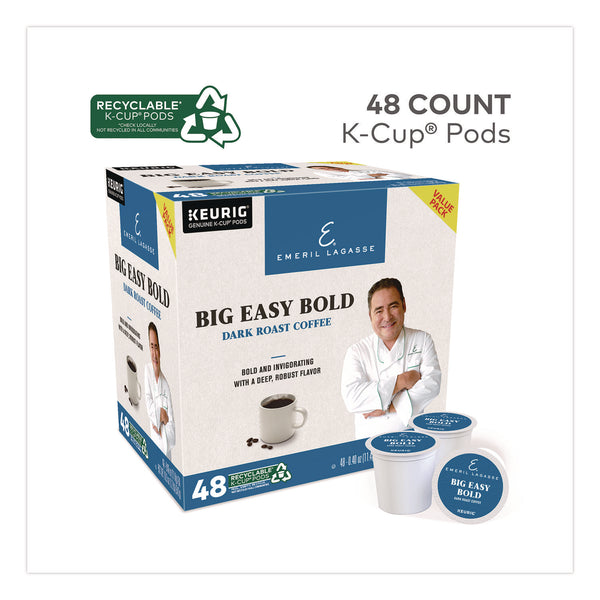 Emeril's™ Big Easy Bold Coffee K-Cups, 0.4 oz, 48/Box (KEU24306974) Box of 48