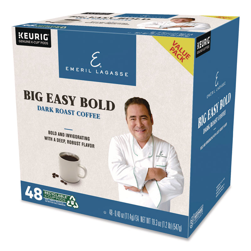 Emeril's™ Big Easy Bold Coffee K-Cups, 0.4 oz, 48/Box (KEU24306974) Box of 48