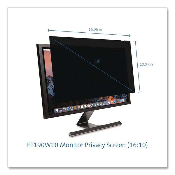 Kensington Anti-Glare Reversible Privacy Screen for 19" Widescreen Flat Panel Monitor, 16:10 Aspect Ratio (KMWK52119WW) Each