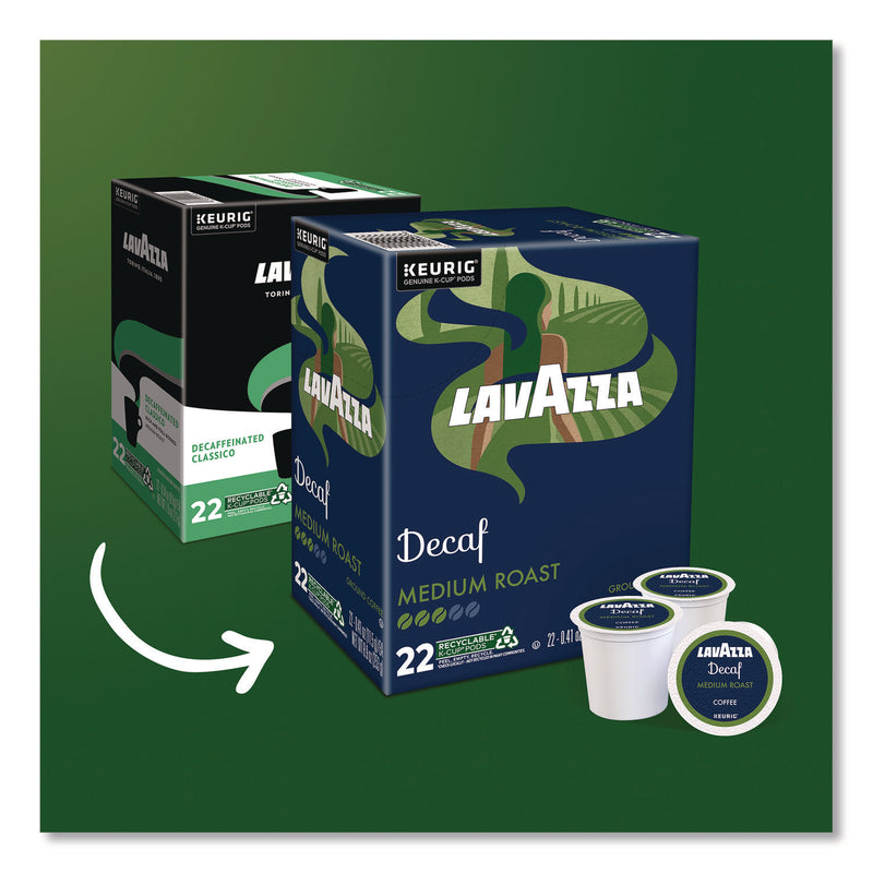 Lavazza Lavazza Classico Coffee K-Cups, Decaf, 0.41 oz, 22/Box (LAV5000375720) Box of 22