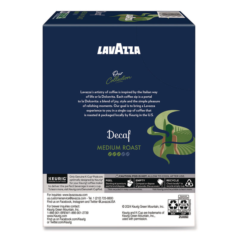 Lavazza Lavazza Classico Coffee K-Cups, Decaf, 0.41 oz, 22/Box (LAV5000375720) Box of 22