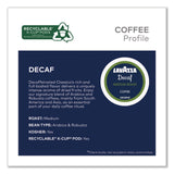 Lavazza Lavazza Classico Coffee K-Cups, Decaf, 0.41 oz, 22/Box (LAV5000375720) Box of 22