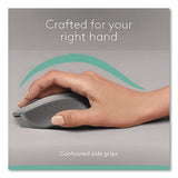 Logitech® M330 Silent Plus Mouse, 2.4 GHz Frequency/33 ft Wireless Range, Right Hand Use, Gray (LOG2406185) Each