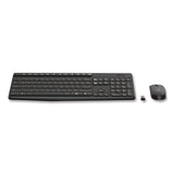 Logitech® MK235 Wireless Keyboard and Optical Mouse Combo, 2.4 GHz Frequency, 33 ft Wireless Range, Black (LOG2622126) Each