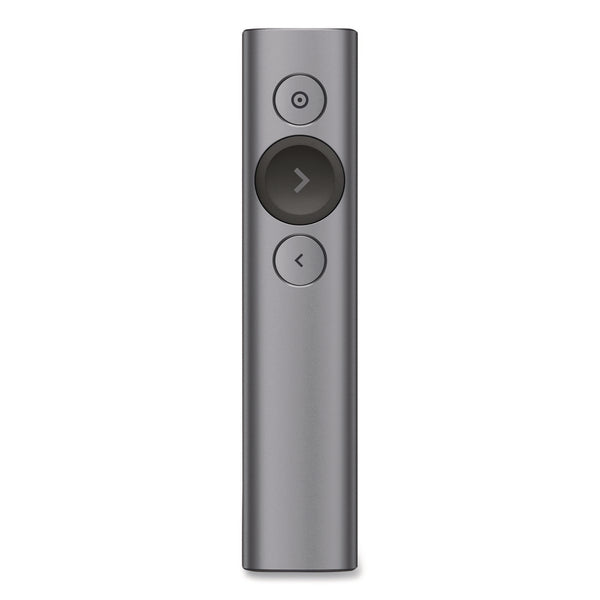 Spotlight Presentation Remote, Projects 100 ft, Slate (LOG2632837) Each