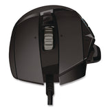 Logitech® G502 HERO High Performance Gaming Mouse, USB, Left/Right Hand Use, Black (LOG24342519) Each