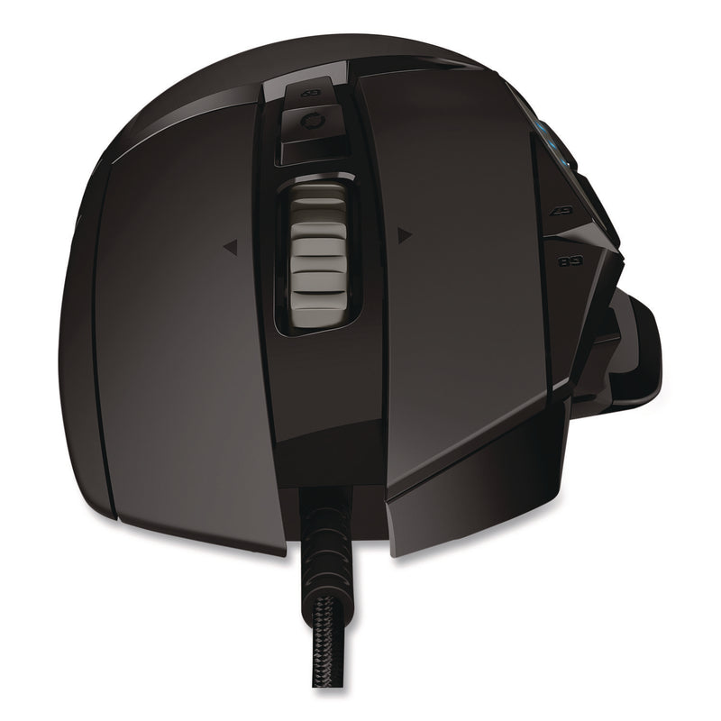 Logitech® G502 HERO High Performance Gaming Mouse, USB, Left/Right Hand Use, Black (LOG24342519) Each