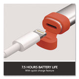 Logitech® Crayon, for iPad, Silver/Orange (LOG24387358) Each
