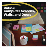 Post-it® Notes Super Sticky Super Sticky Pads in Canary Yellow, 3 x 3, 90 Sheets/Pad, 10 Pads/Pack (MMM65410SSCY) Pack of 10