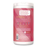 Method® All Purpose Cleaning Wipes, 1 Ply, Pink Grapefruit, White, 70/Pack (MTH365347) Pack of 70