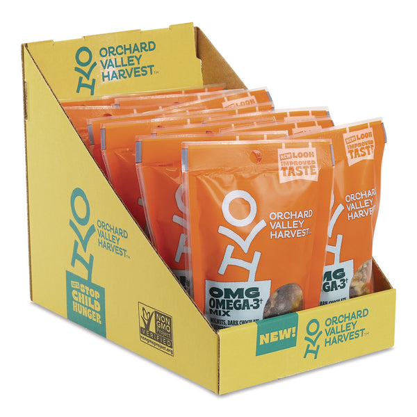 Orchard Valley Harvest® Omega-3 Mix, 2 oz Bag, 14/Carton (OVHJOH14046) Case of 14