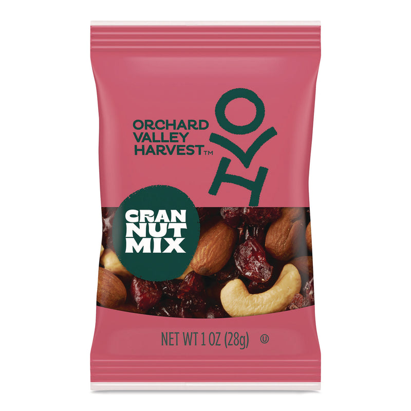 Orchard Valley Harvest® Cranberry Nut Mix, 1 oz Bag, 8/Pack (OVHJOH36414) Each