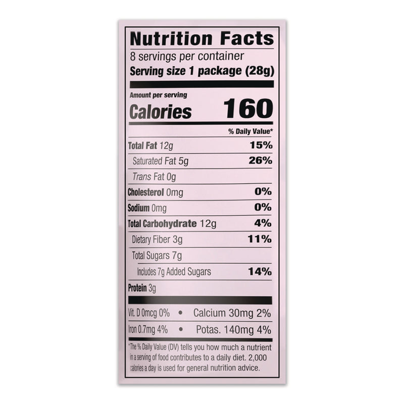 Orchard Valley Harvest® Dipped Almonds, Dark Chocolate, 1 oz Bag, 8/Pack (OVHJOH36537) Each