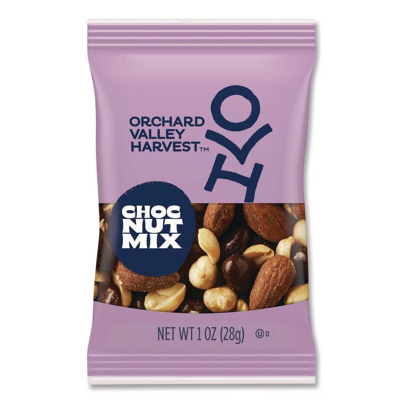Orchard Valley Harvest® Chocolate Raisin Nut Mix, 1 oz Bag, 8/Pack (OVHJOH36636) Each