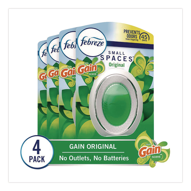 Febreze® smallSPACES, Gain Original, 0.25 oz, 4/Pack (PGC2573) Each