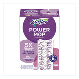 Swiffer® PowerMop Mopping Pads, 15.4 x 5.3, White/Purple, 8/Pack (PGC08189PK) Pack of 8