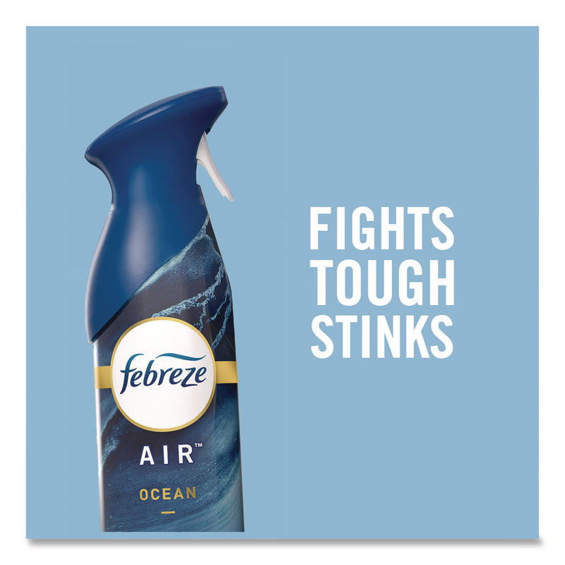 Febreze AIR, Ocean, 8.8 oz Aerosol Spray, 2/Pack (PGC48312PK) Pack of 2