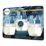 Febreze® PLUG Air Freshener Refills, Ocean, 0.87 oz, 3/Pack (PGC71932) Pack of 3