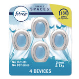 Febreze® smallSPACES, Linen and Sky, 0.25 oz, 4/Pack (PGC2572) Each