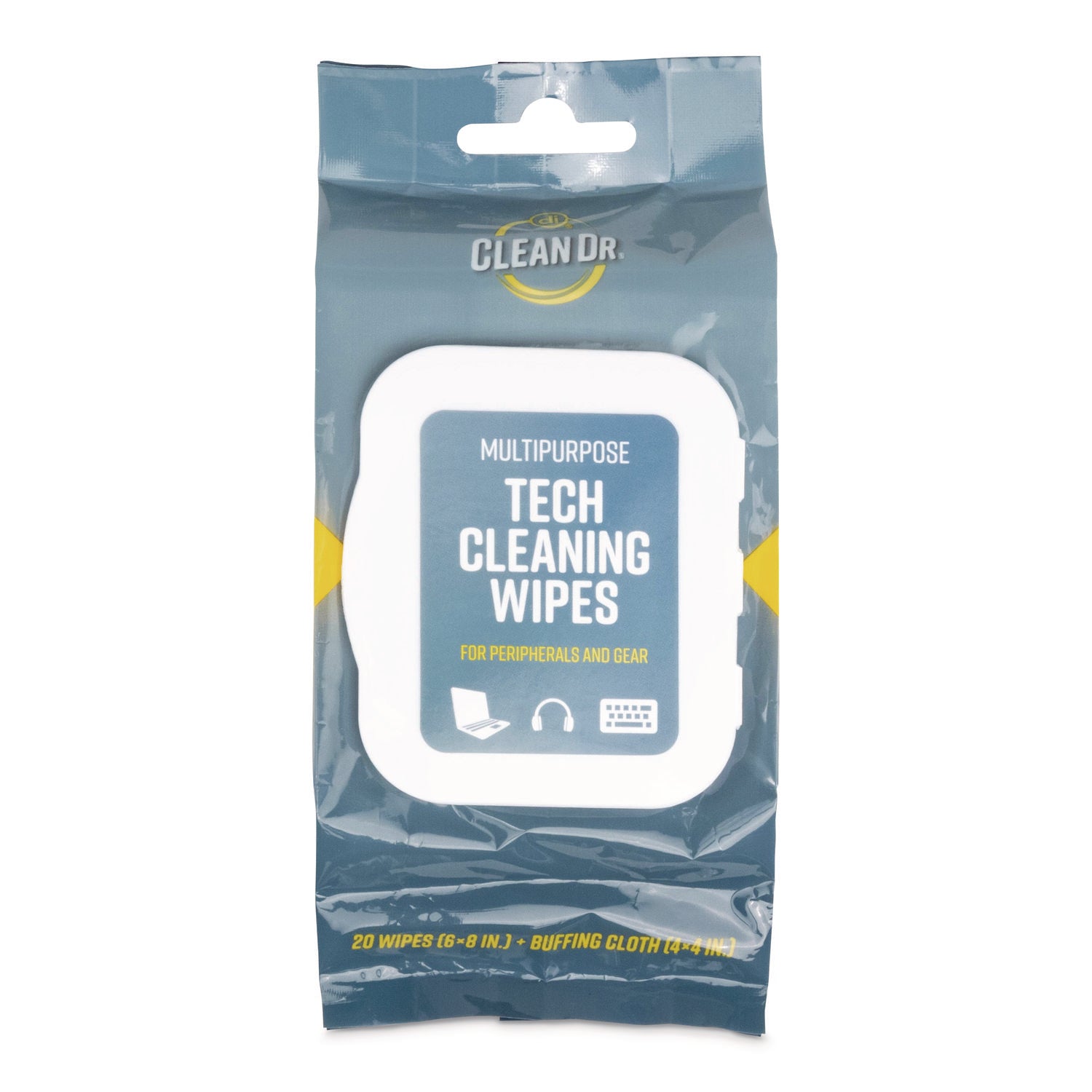 Digital Innovations ScreenDr Device and Screen Cleaning Wipes, 10-Ply ...