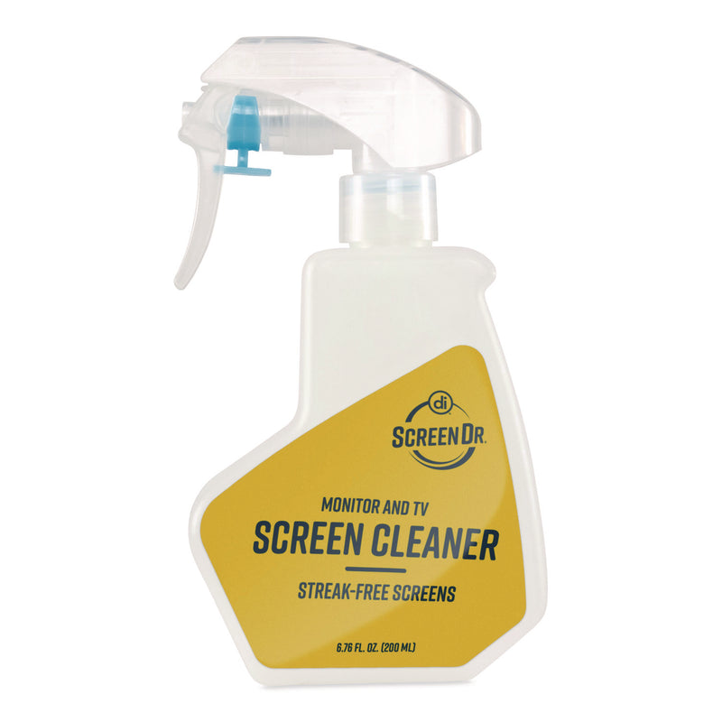 Screen Dr Monitor and TV Screen Cleaning Kit, 6.76 oz Spray Bottle with Microfiber Mitt (ASP32564) Each