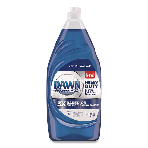 Dawn Heavy-Duty Manual Pot and Pan Dish Detergent, Original Scent, 38 oz Bottle (PGC3077208727) Each