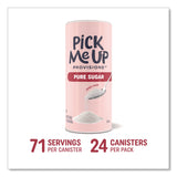 Pick Me Up Provisions™ Pure Sugar, 20 oz Canister, 24/Carton (PIEPM62433CT942) Case of 24