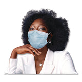 Medicom® Three-Ply Disposable Face Mask, Paper, One Size Fits Most, 50/Box (PRD214115CAN) Box of 50