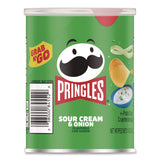 Pringles® Grab and Go sour Cream and Onion Crisps, 1.4 oz Cans, 12/Box (PRGKEE16673) Box of 12