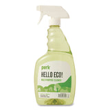 Perk™ Hello Eco Multi-Purpose Cleaner, Citrus Scent, 32 oz Spray Bottle (PRKPK641032ACC) Each