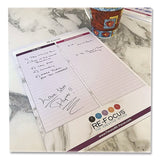 RE-Focus The Creative Office Premium Legal Pads To-Do/Appointment Lists, List Format, (30) Light Purple/Dark Purple/White Marble 8.5 x 11 Sheets, 2/Pack (RFCPINKLEGALPAD) Pack of 2
