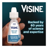 Visine® Dry Eye Relief Lubricant Eye Drops, 15 mL Bottle, 2/Box (SCJ49374) Box of 2