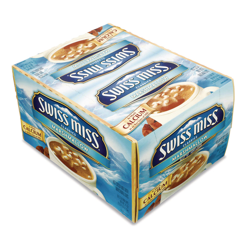 Swiss Miss Marshmallow Hot Cocoa Mix, 0.73 oz Packet, 50/Box (SWM635937) Box of 50