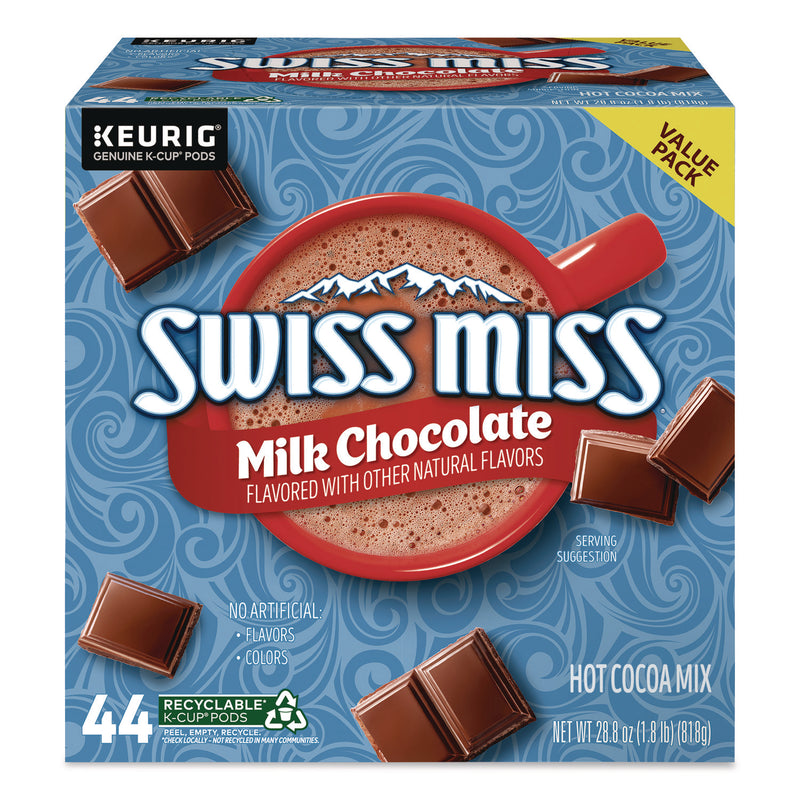 Swiss Miss Milk Chocolate Hot Cocoa K-Cups, 0.65 oz, 44/Box (SWM2259481) Box of 44