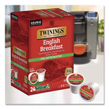 Twinings Tea K-Cups, English Breakfast Decaf, 0.11 oz, 24/Box (TWGTNA85784) Box of 24