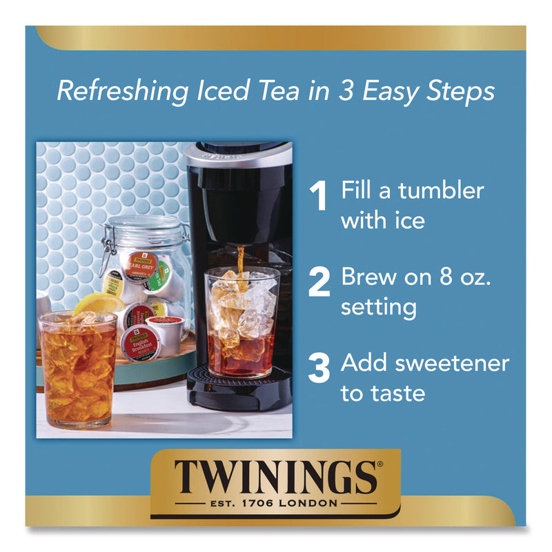 Twinings Tea K-Cups, English Breakfast Decaf, 0.11 oz, 24/Box (TWGTNA85784) Box of 24