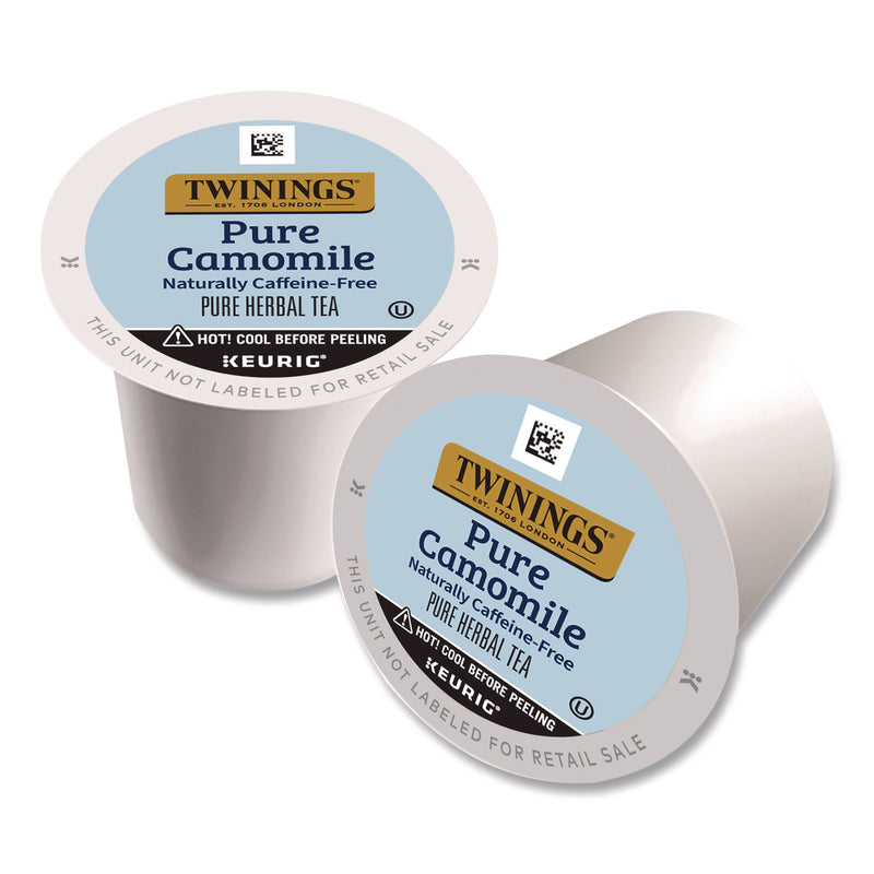 TWININGS® Tea K-Cups, Pure Camomile, 0.11 oz, 24/Box (TWGTNA85790) Box of 24
