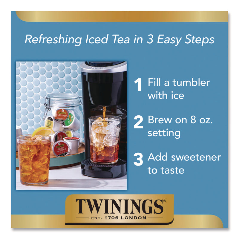TWININGS® Tea K-Cups, Decaf Green Tea, 0.11 oz, 24/Box (TWGTNA90557) Box of 24